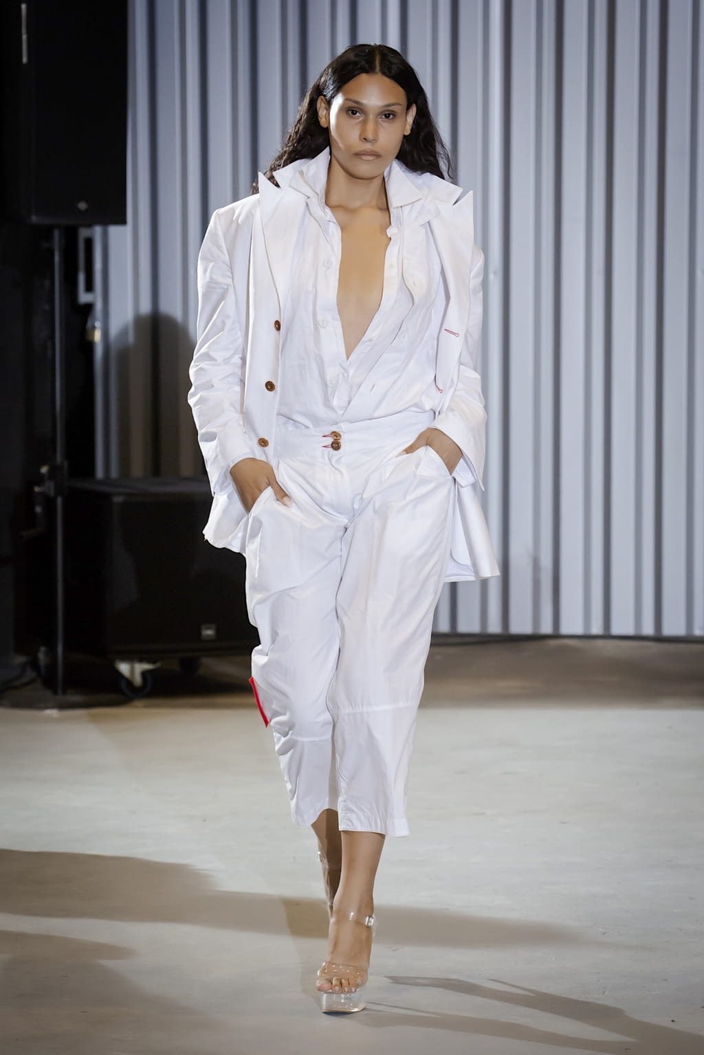 Fashion Week Paris Spring/Summer 2021 look 5 from the Xuly Bët collection womenswear