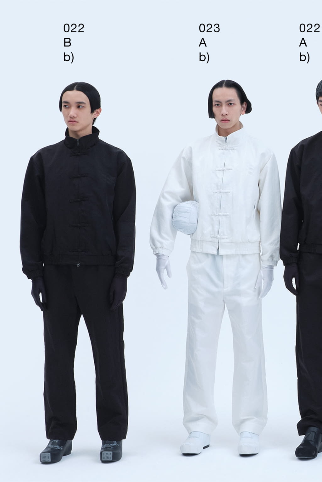 Fashion Week London Fall/Winter 2021 look 25 de la collection Xander Zhou menswear