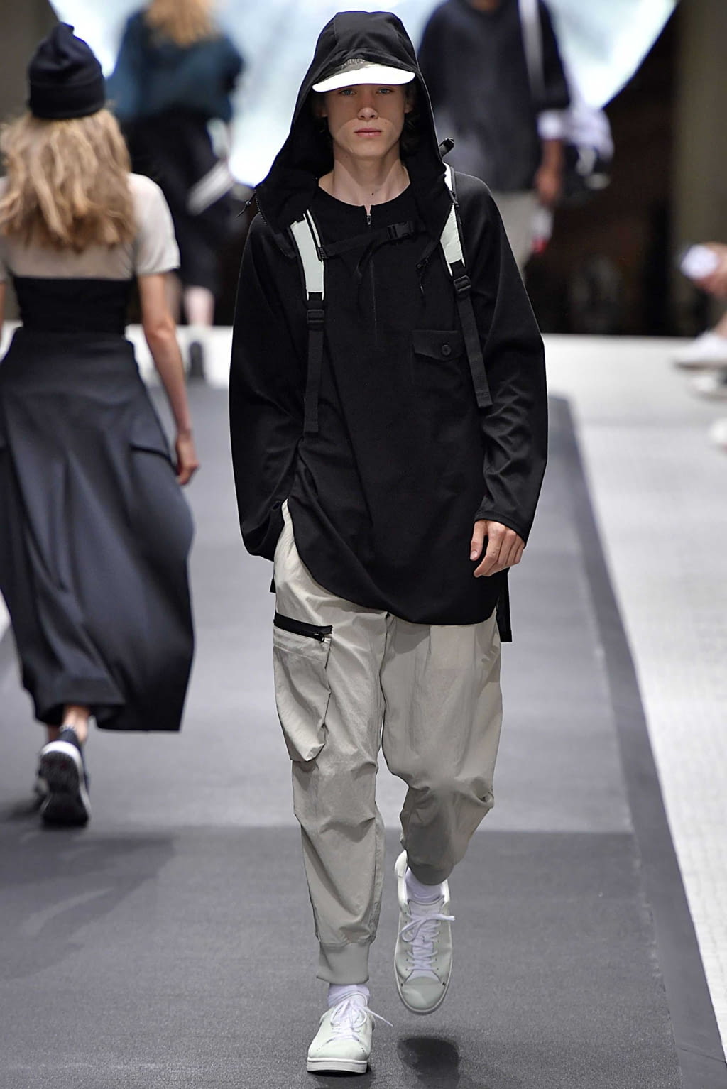 Fashion Week Paris Spring/Summer 2019 look 33 from the Y-3 collection menswear