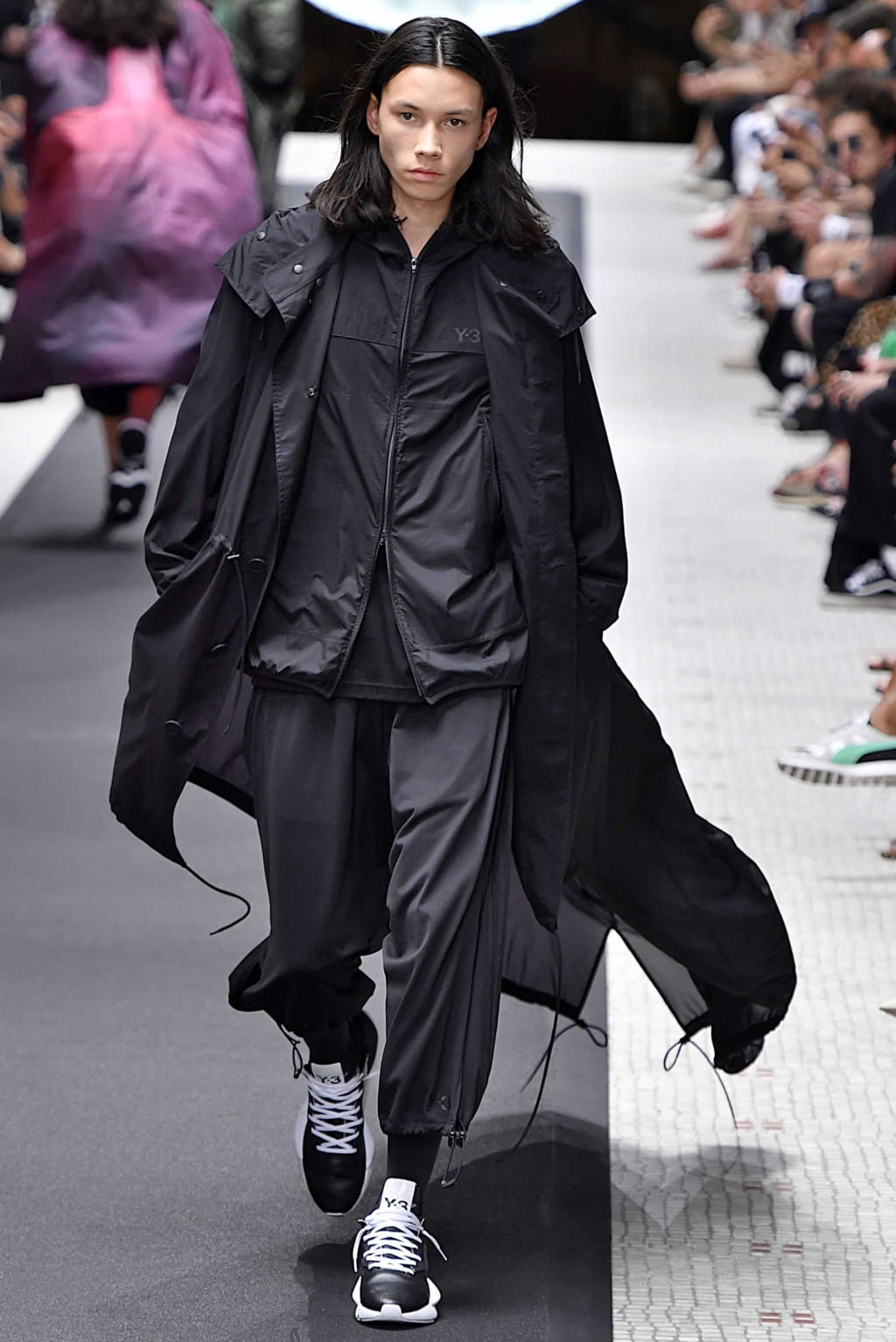 Fashion Week Paris Spring/Summer 2019 look 49 from the Y-3 collection menswear