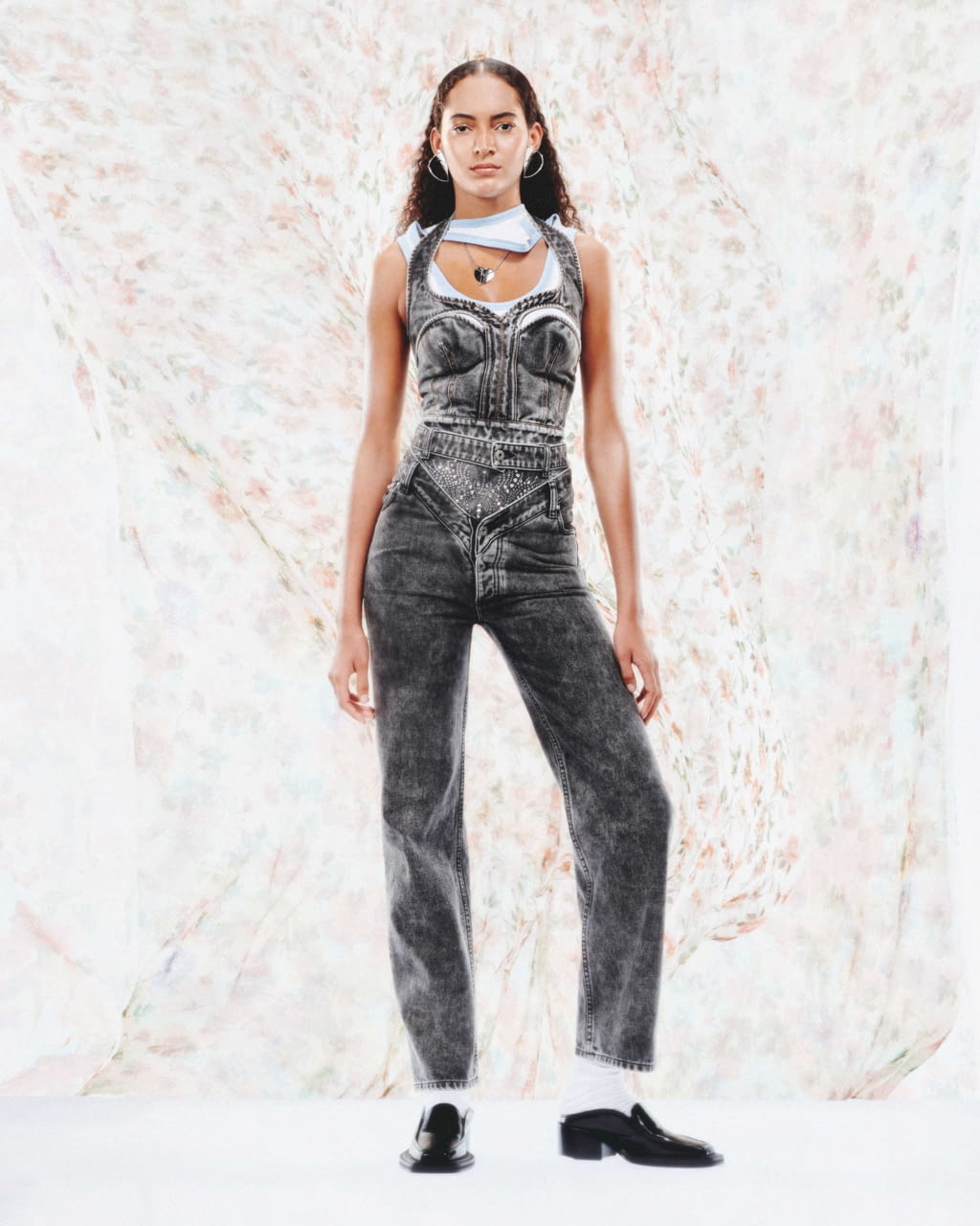 Fashion Week Paris Spring/Summer 2021 look 4 from the Y/PROJECT collection womenswear
