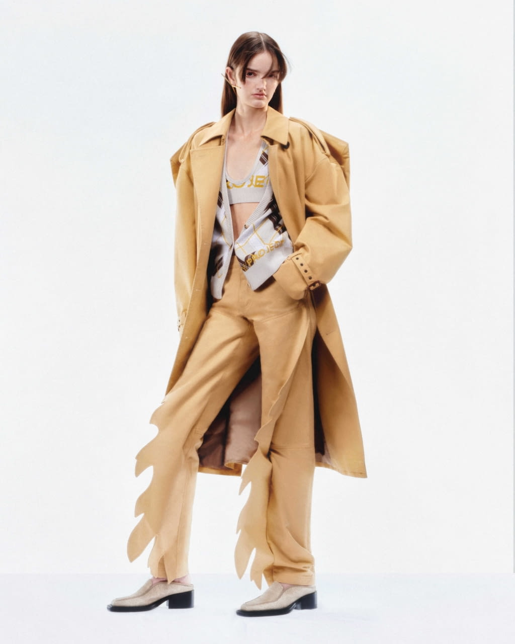 Fashion Week Paris Spring/Summer 2021 look 6 from the Y/PROJECT collection womenswear