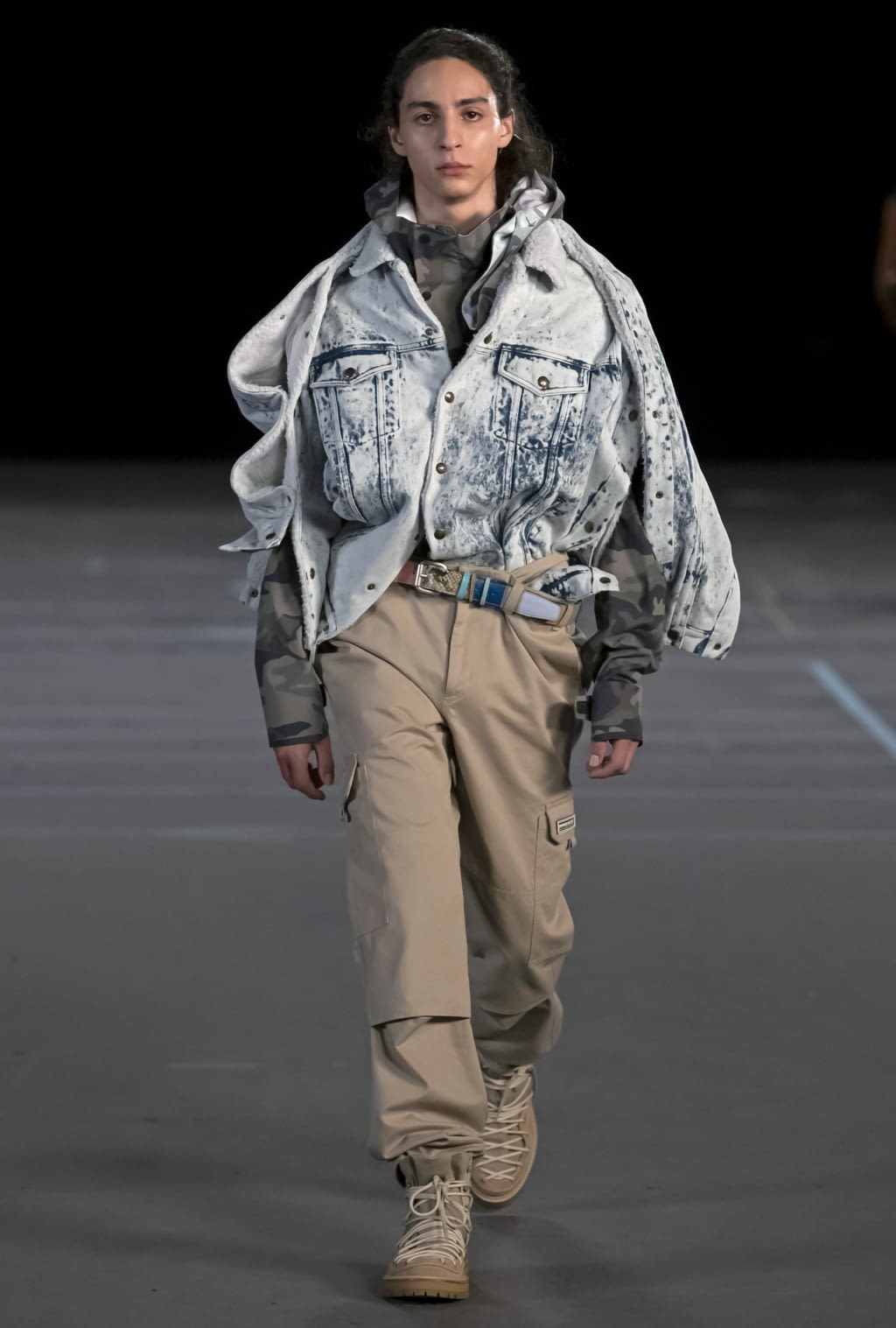 Fashion Week Paris Fall/Winter 2021 look 39 from the Y/PROJECT collection 男装