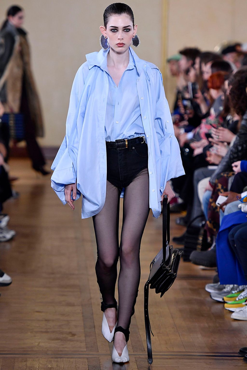 Fashion Week Paris Fall/Winter 2019 look 10 from the Y/PROJECT collection 女装