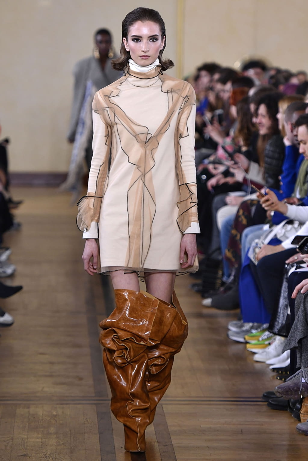 Fashion Week Paris Fall/Winter 2019 look 22 from the Y/PROJECT collection 女装
