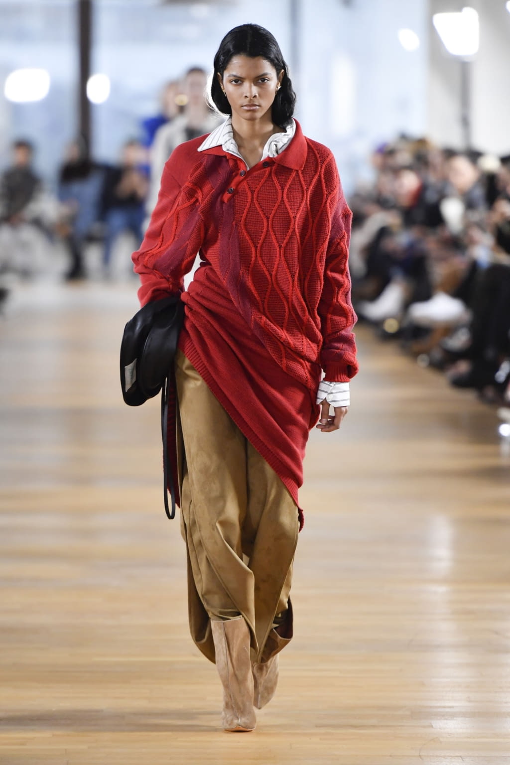 Fashion Week Paris Fall/Winter 2020 look 6 from the Y/PROJECT collection 女装