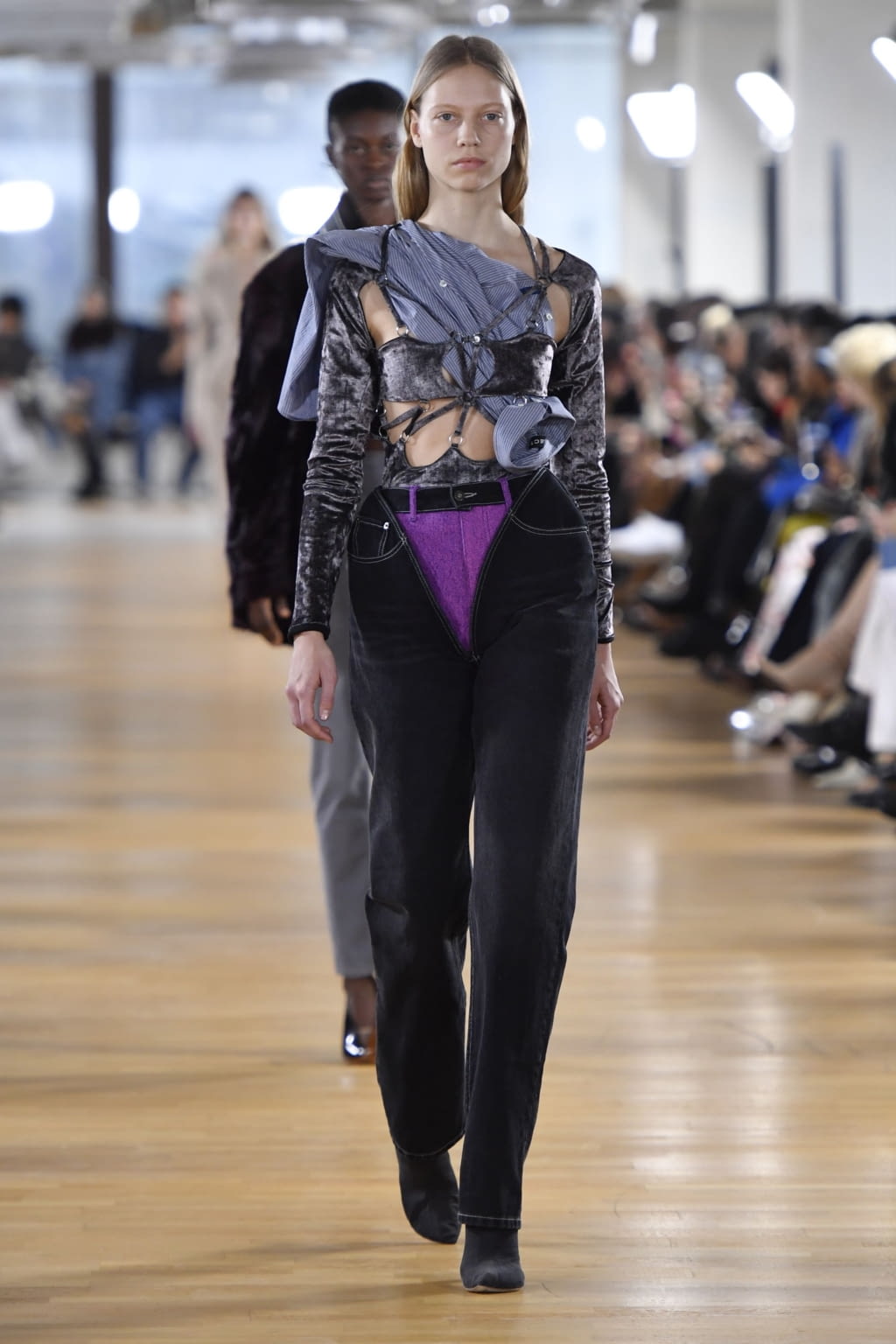 Fashion Week Paris Fall/Winter 2020 look 15 de la collection Y/PROJECT womenswear