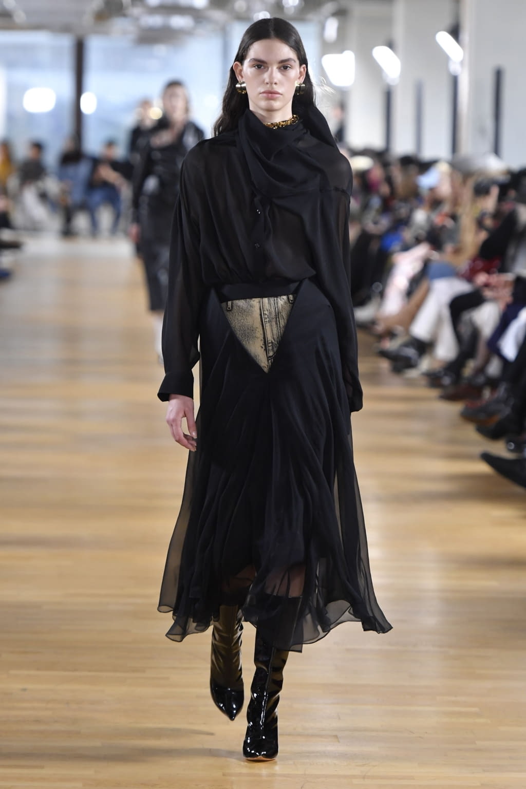 Fashion Week Paris Fall/Winter 2020 look 44 from the Y/PROJECT collection 女装