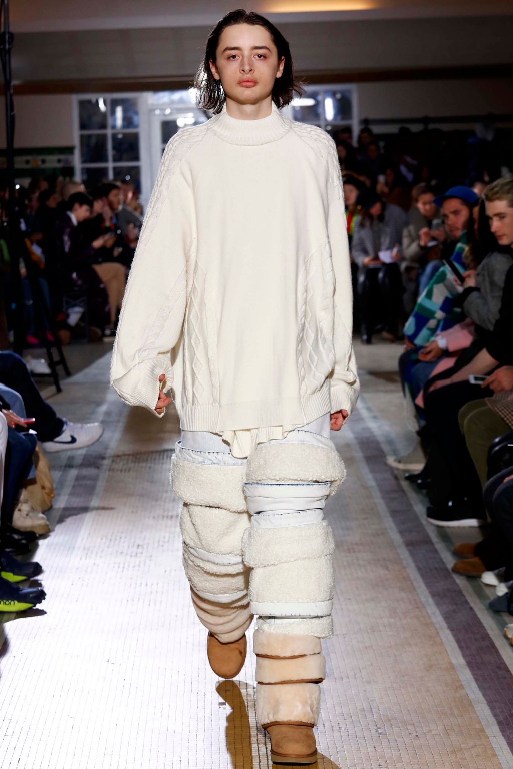 Fashion Week Paris Fall/Winter 2018 look 15 from the Y/PROJECT collection 男装