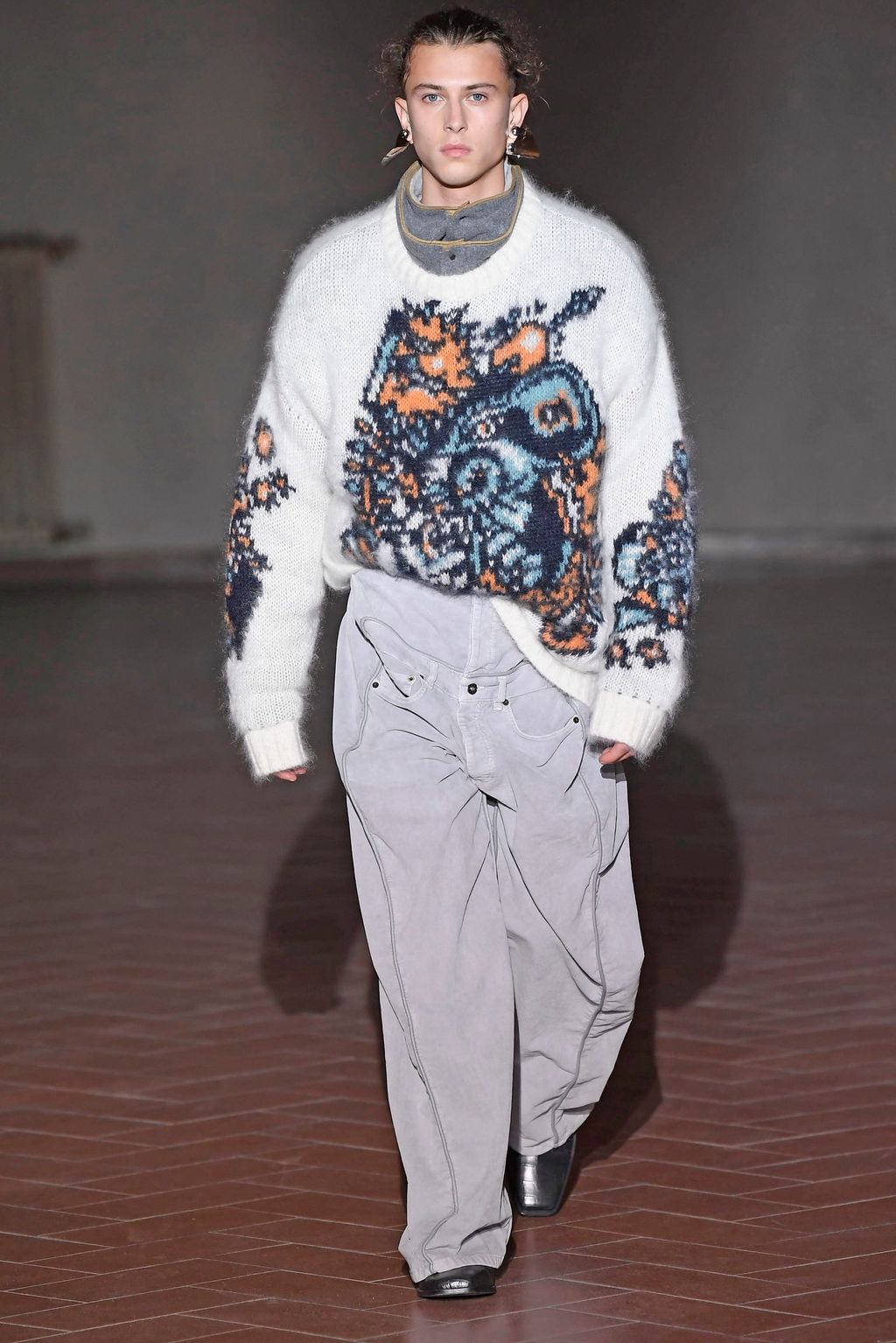 Fashion Week Florence Fall/Winter 2019 look 6 from the Y/PROJECT collection menswear