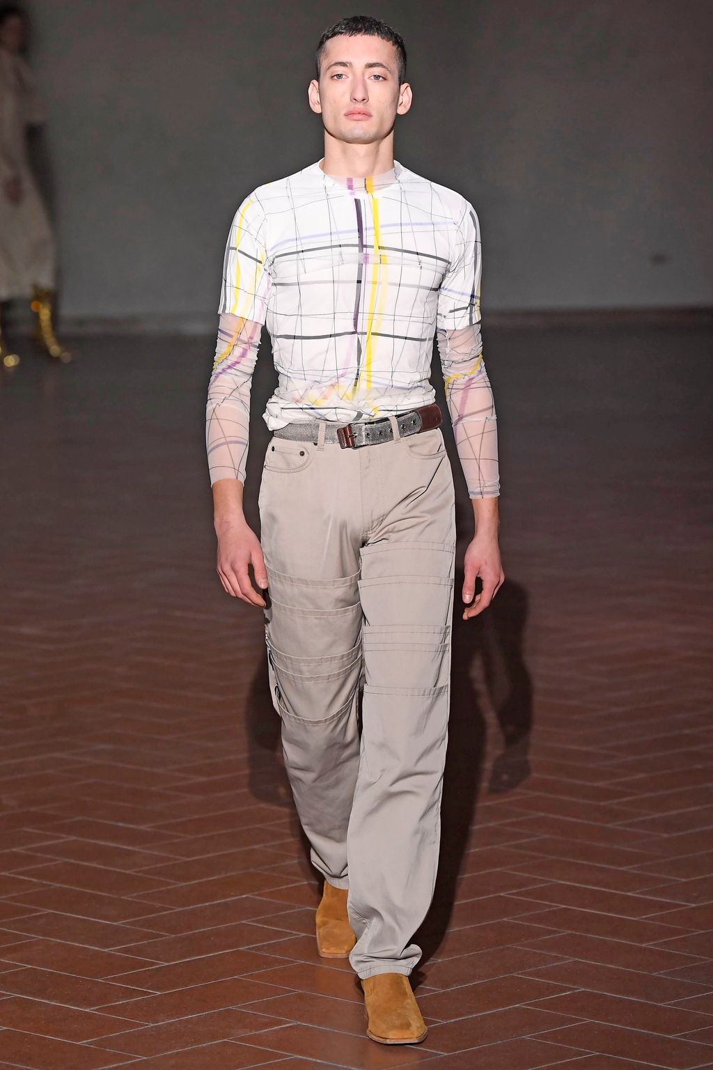 Fashion Week Florence Fall/Winter 2019 look 38 from the Y/PROJECT collection 男装
