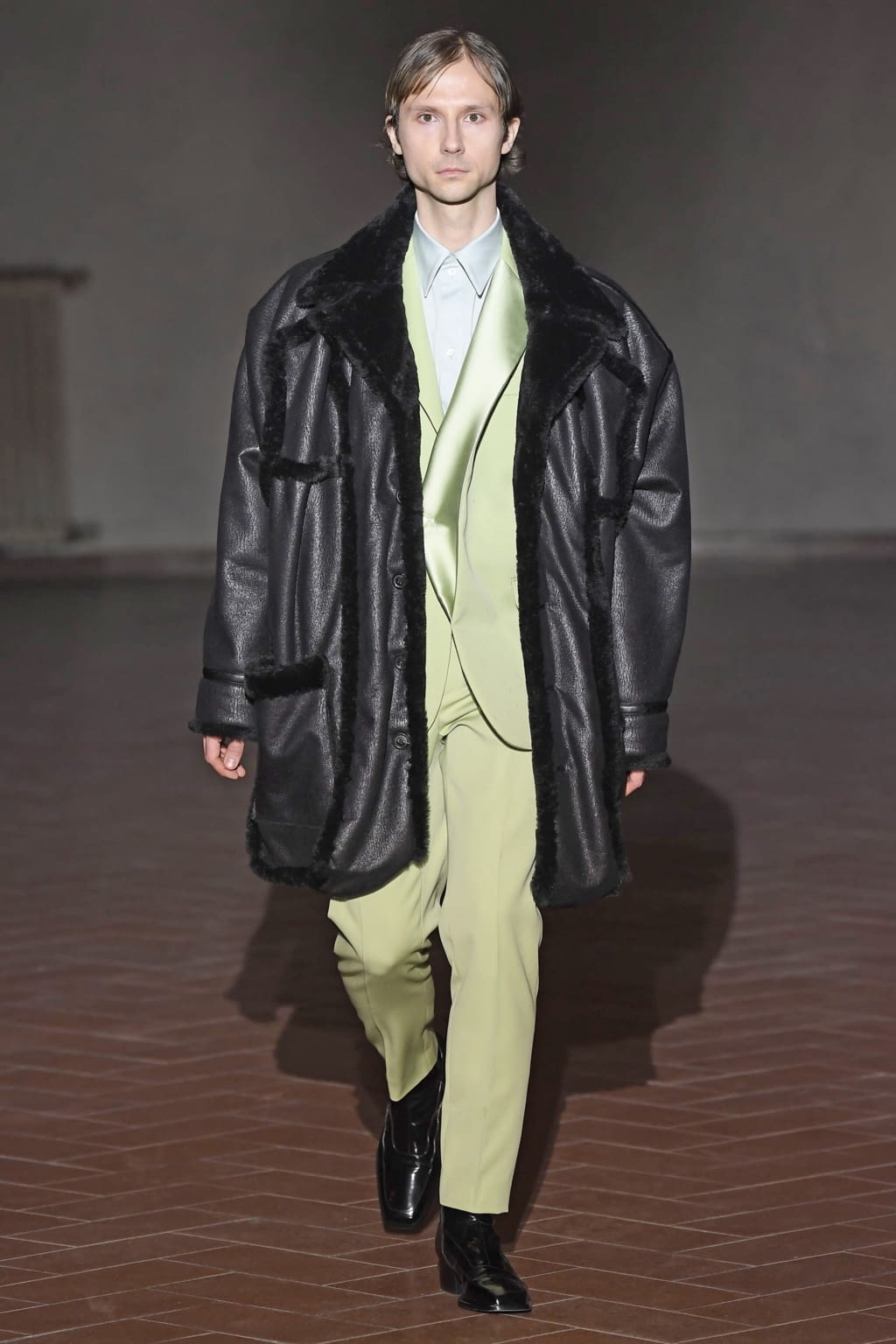 Fashion Week Florence Fall/Winter 2019 look 49 from the Y/PROJECT collection 男装