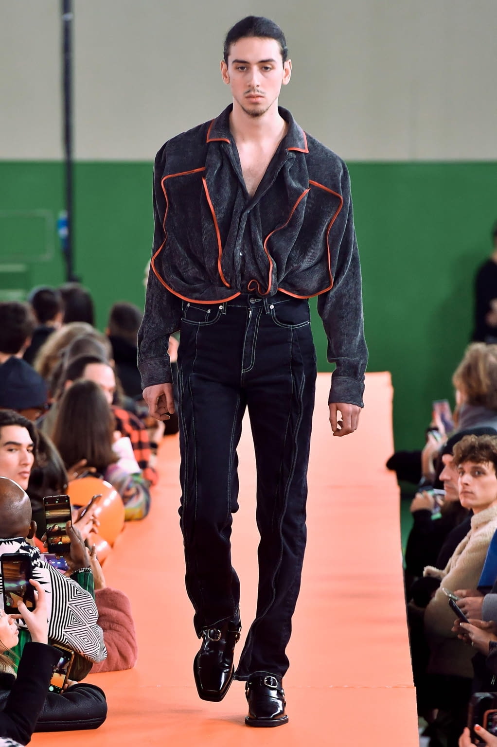 Fashion Week Paris Fall/Winter 2020 look 11 from the Y/PROJECT collection menswear