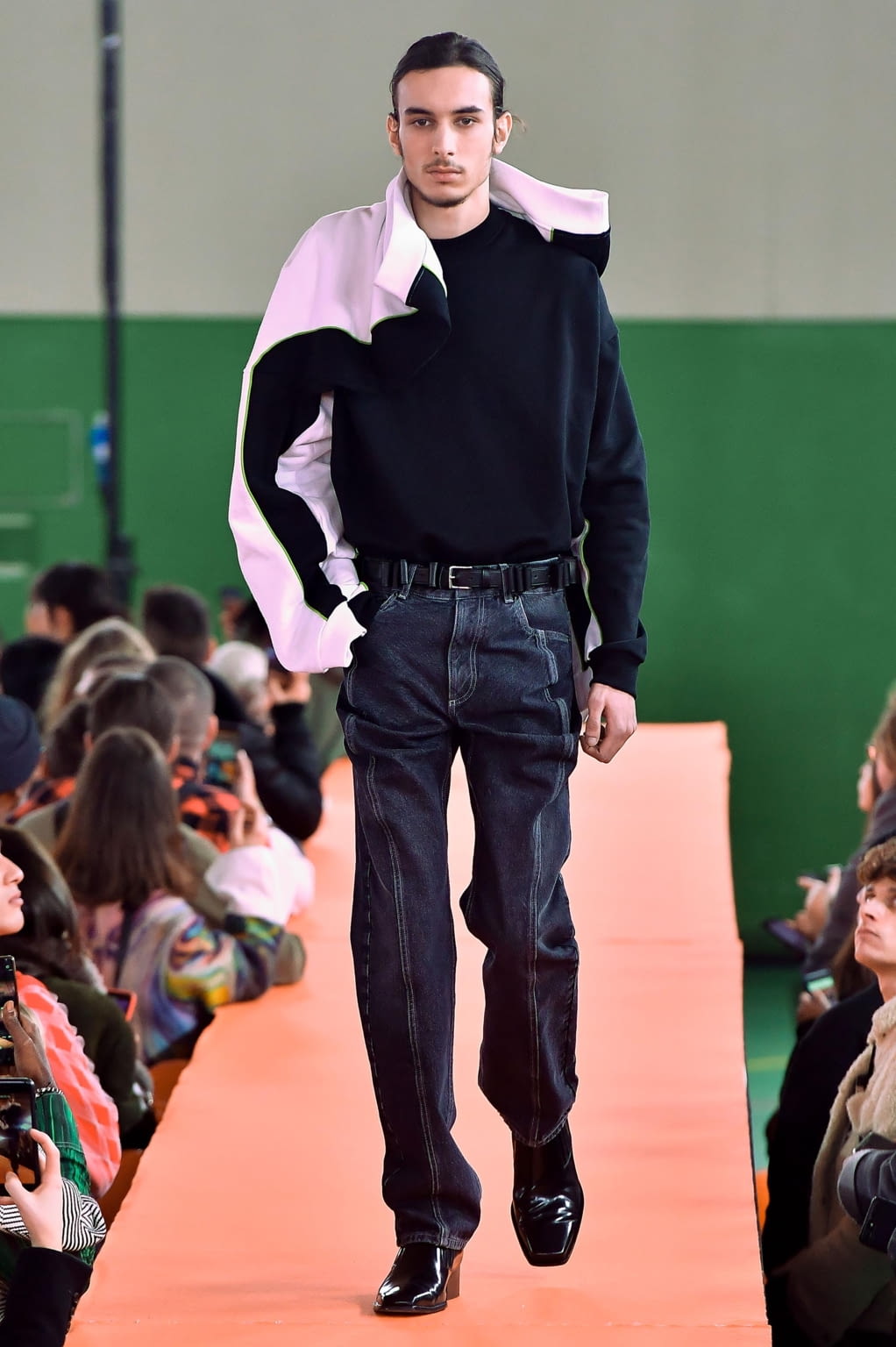 Fashion Week Paris Fall/Winter 2020 look 19 from the Y/PROJECT collection menswear