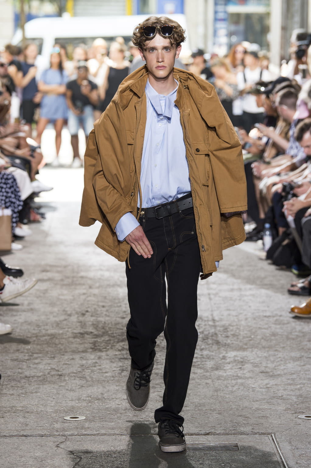Fashion Week Paris Spring/Summer 2018 look 12 from the Y/PROJECT collection menswear