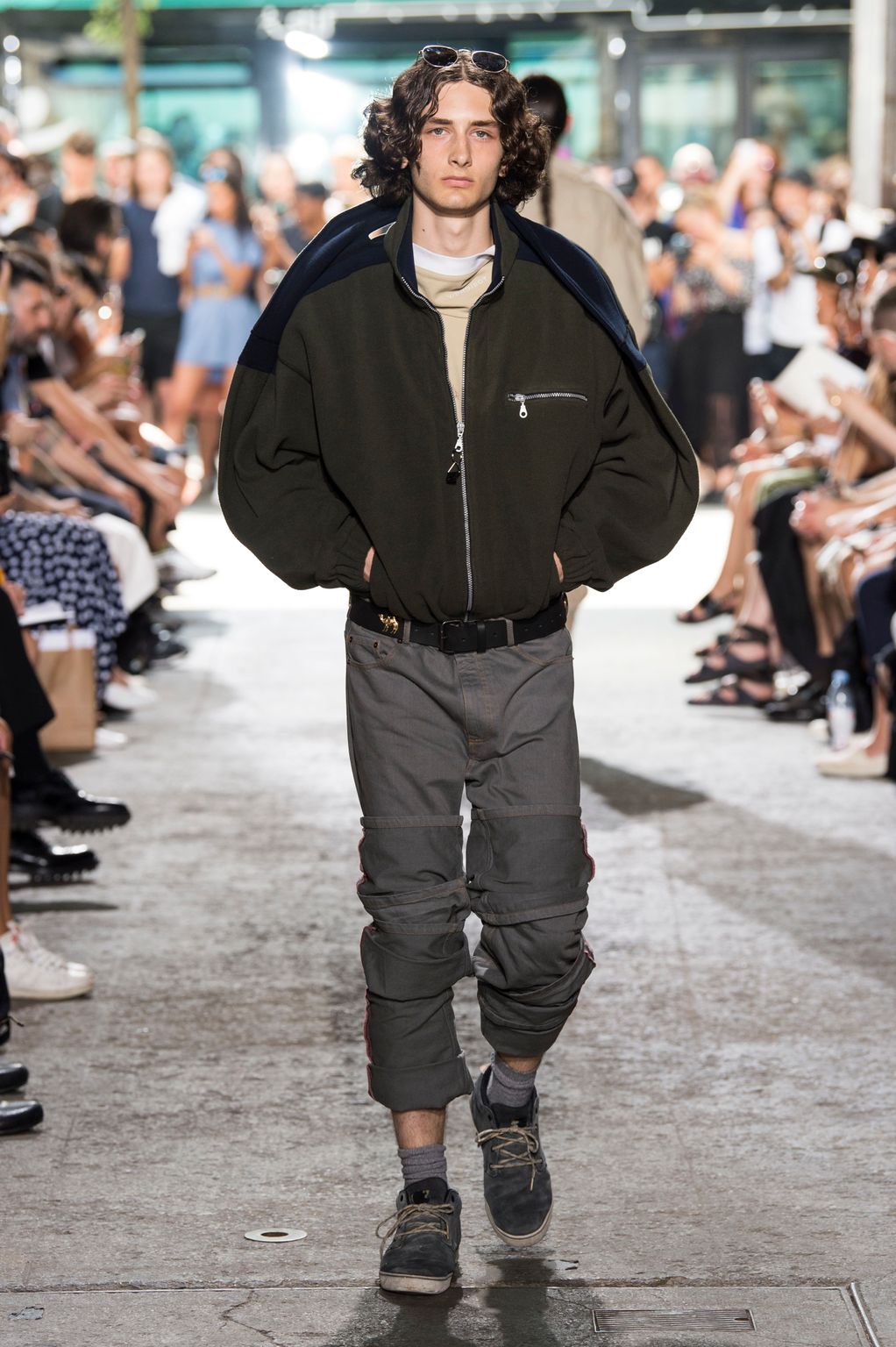 Fashion Week Paris Spring/Summer 2018 look 18 from the Y/PROJECT collection menswear