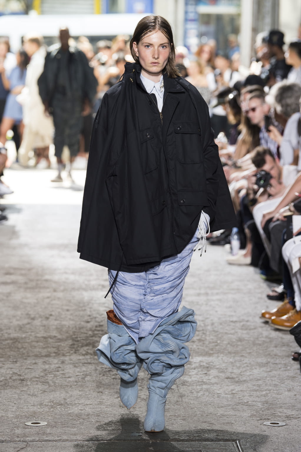 Fashion Week Paris Spring/Summer 2018 look 20 from the Y/PROJECT collection menswear