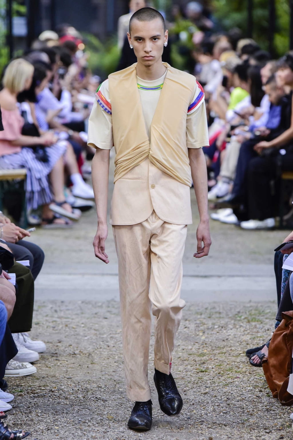 Fashion Week Paris Spring/Summer 2019 look 3 from the Y/PROJECT collection menswear