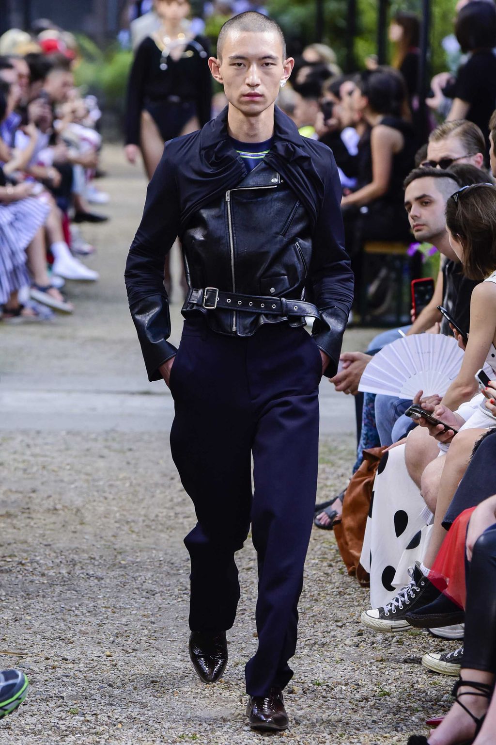 Fashion Week Paris Spring/Summer 2019 look 13 from the Y/PROJECT collection menswear