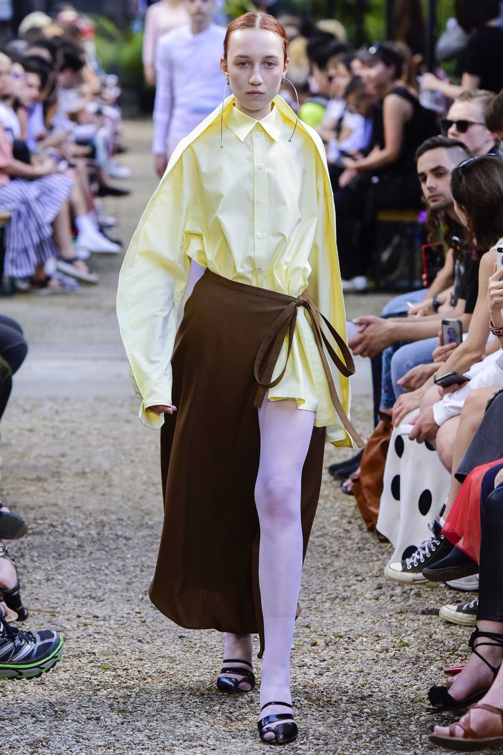 Fashion Week Paris Spring/Summer 2019 look 17 de la collection Y/PROJECT menswear