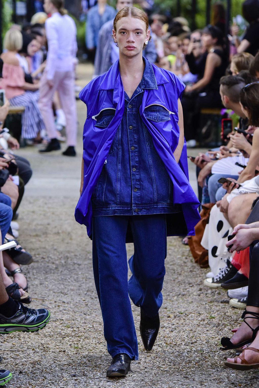 Fashion Week Paris Spring/Summer 2019 look 21 from the Y/PROJECT collection 男装