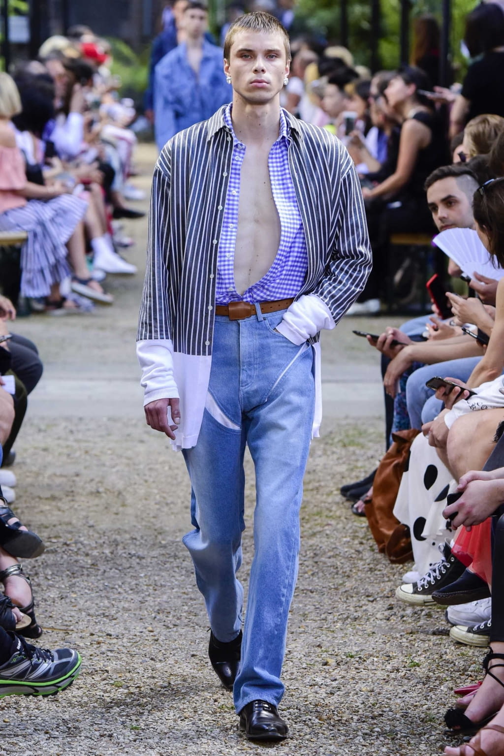 Fashion Week Paris Spring/Summer 2019 look 22 from the Y/PROJECT collection menswear