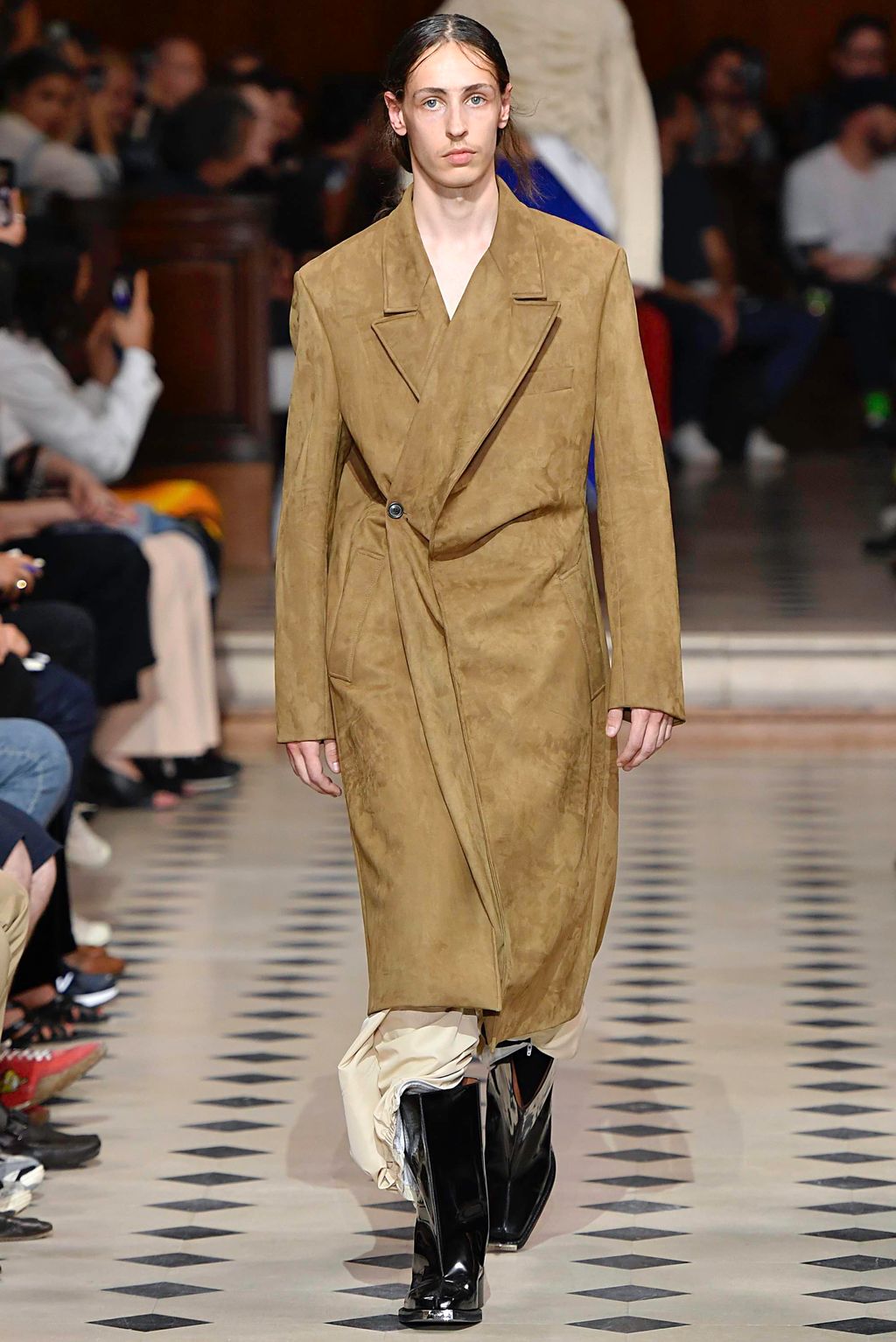 Fashion Week Paris Spring/Summer 2020 look 1 from the Y/PROJECT collection menswear