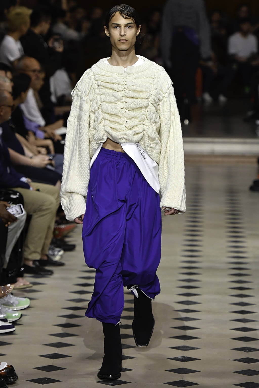 Fashion Week Paris Spring/Summer 2020 look 2 from the Y/PROJECT collection menswear