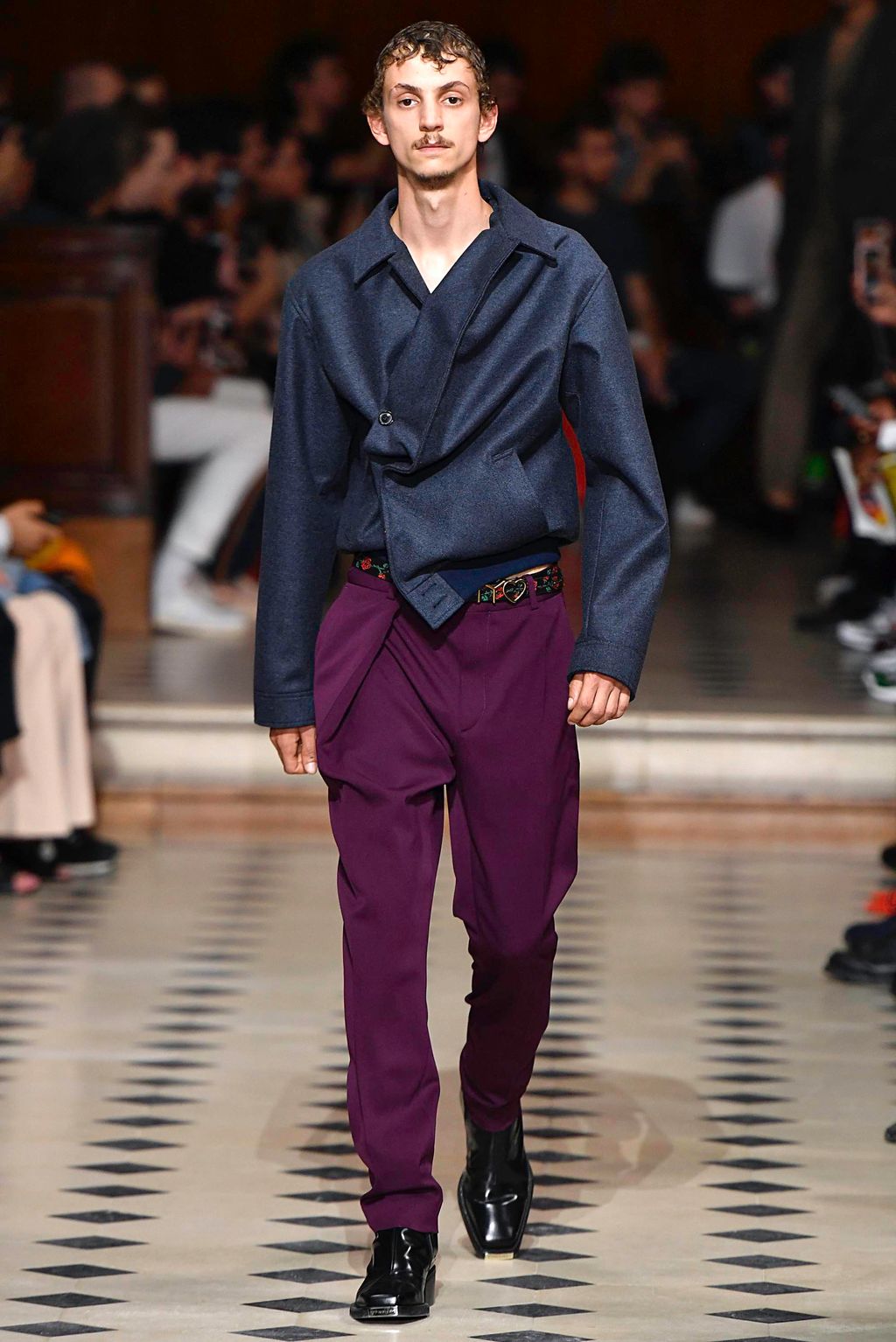 Fashion Week Paris Spring/Summer 2020 look 8 from the Y/PROJECT collection menswear