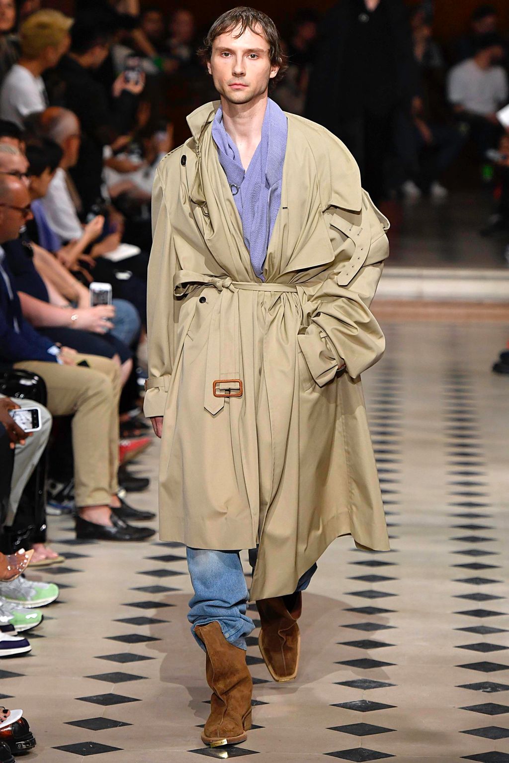 Fashion Week Paris Spring/Summer 2020 look 19 from the Y/PROJECT collection menswear