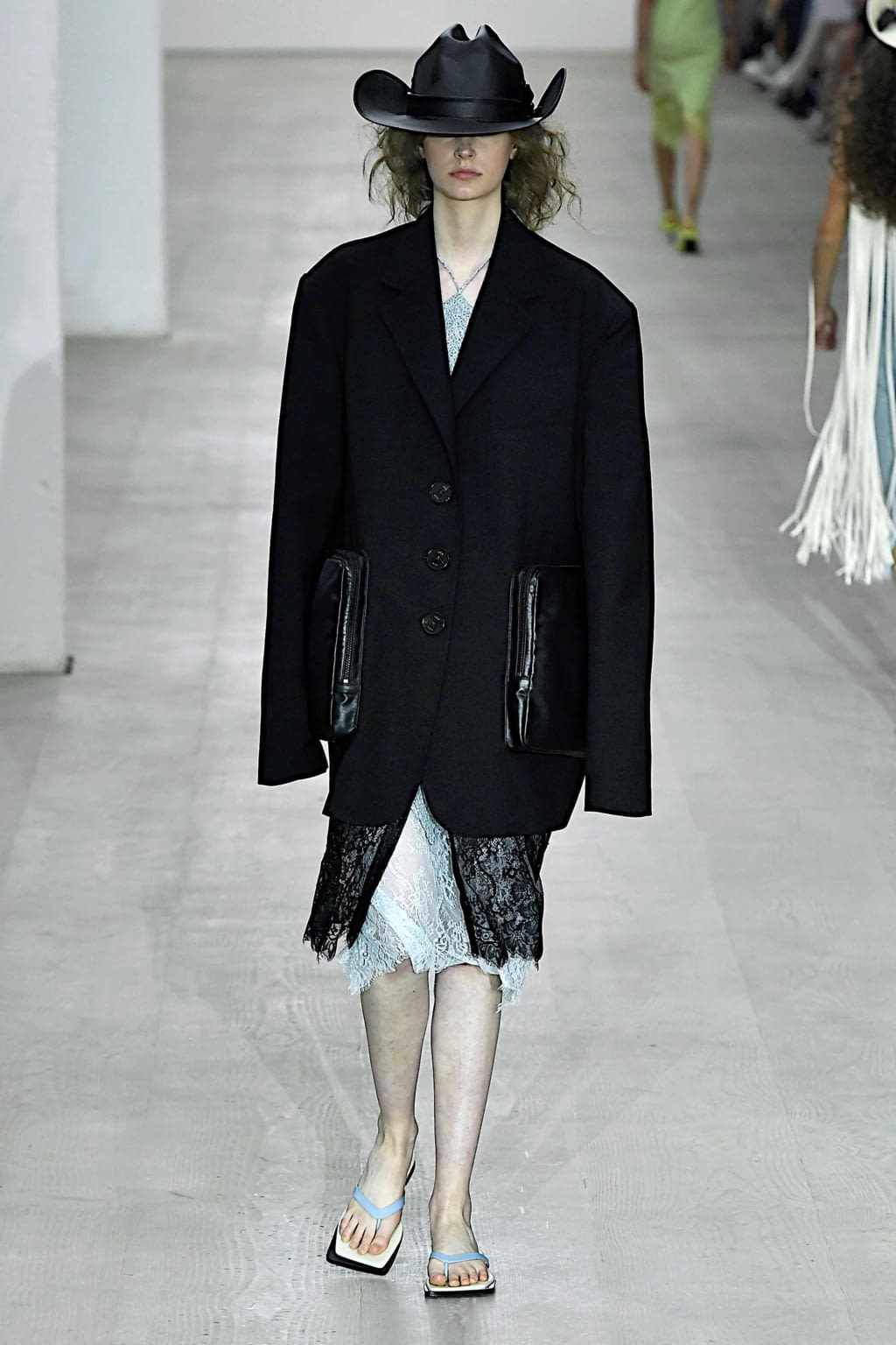 Fashion Week London Spring/Summer 2020 look 23 from the YCH collection womenswear