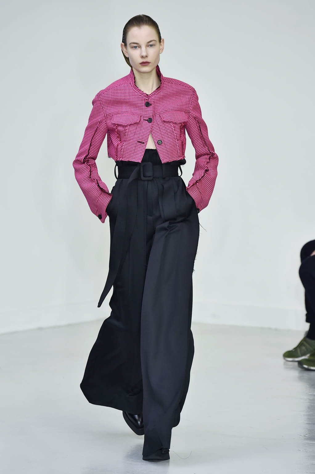 Fashion Week Paris Fall/Winter 2016 look 9 from the Yang Li collection 女装