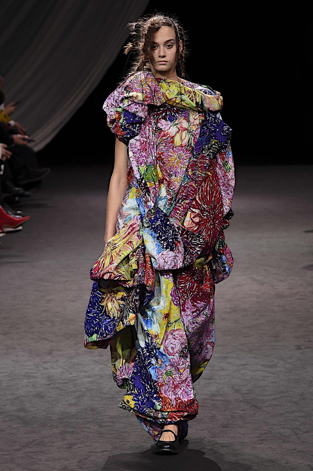 Fashion Week Paris Spring/Summer 2020 look 23 de la collection Yohji Yamamoto womenswear