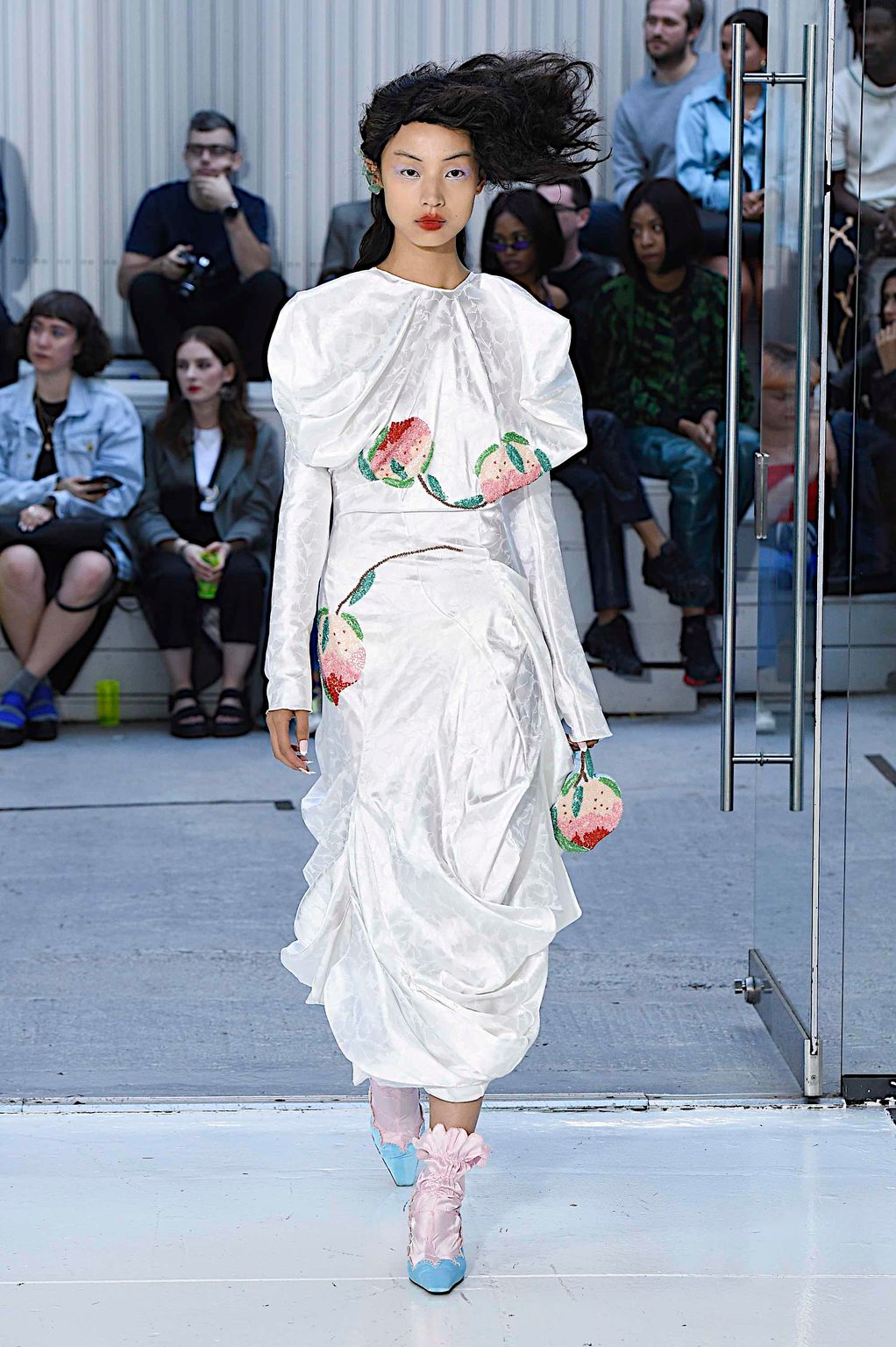 Fashion Week London Spring/Summer 2020 look 15 from the Fashion East collection womenswear
