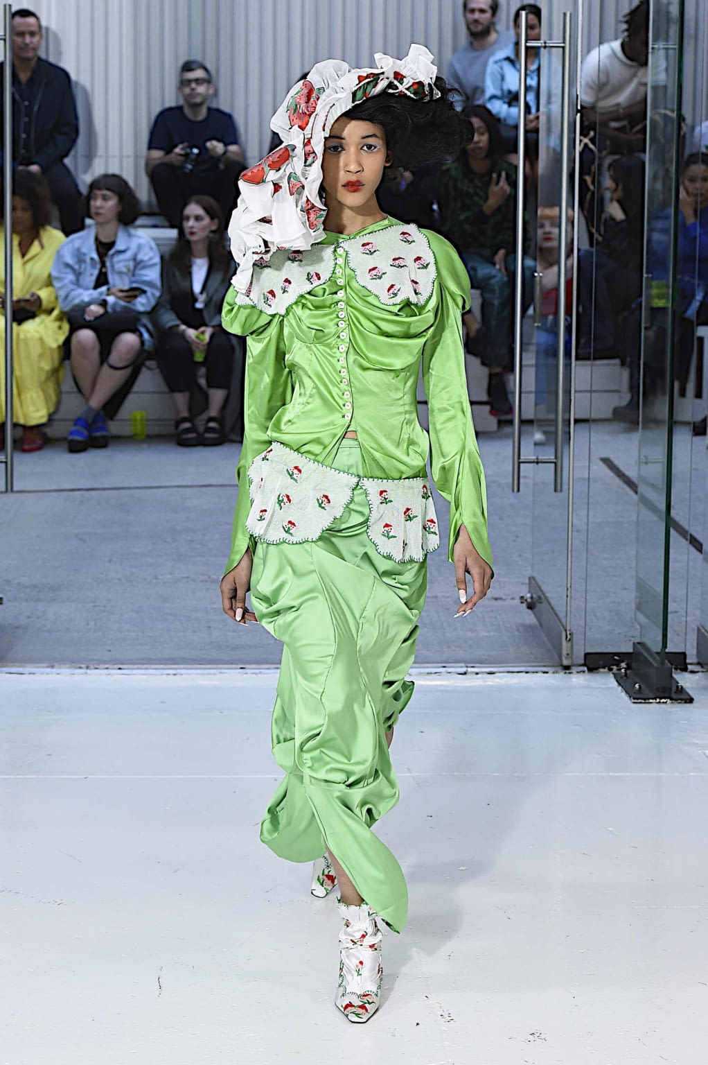 Fashion Week London Spring/Summer 2020 look 16 from the Fashion East collection womenswear