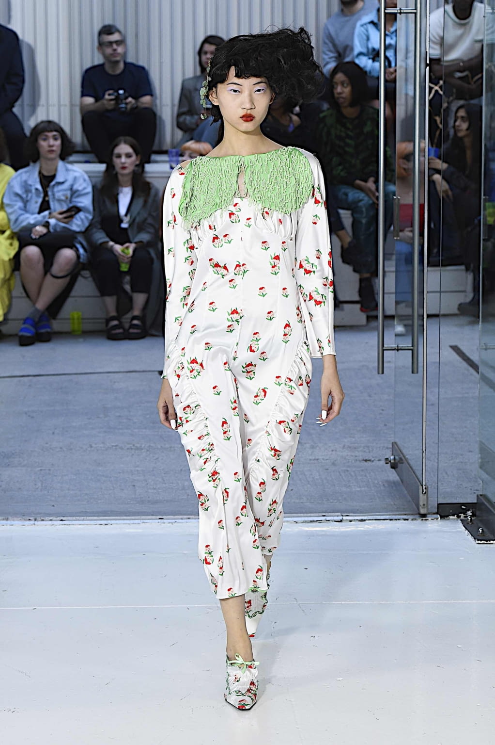 Fashion Week London Spring/Summer 2020 look 17 from the Fashion East collection womenswear