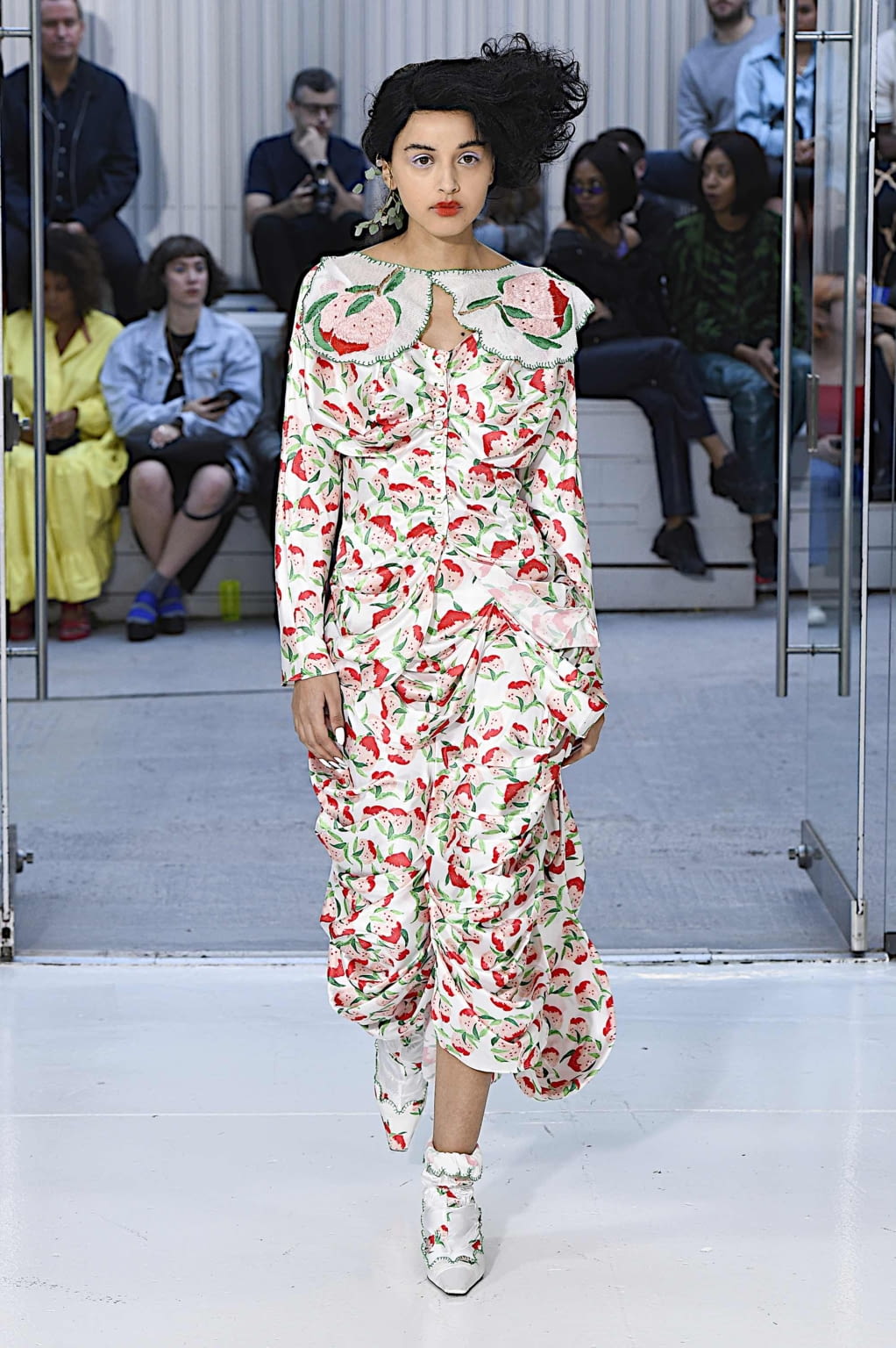 Fashion Week London Spring/Summer 2020 look 18 from the Fashion East collection womenswear