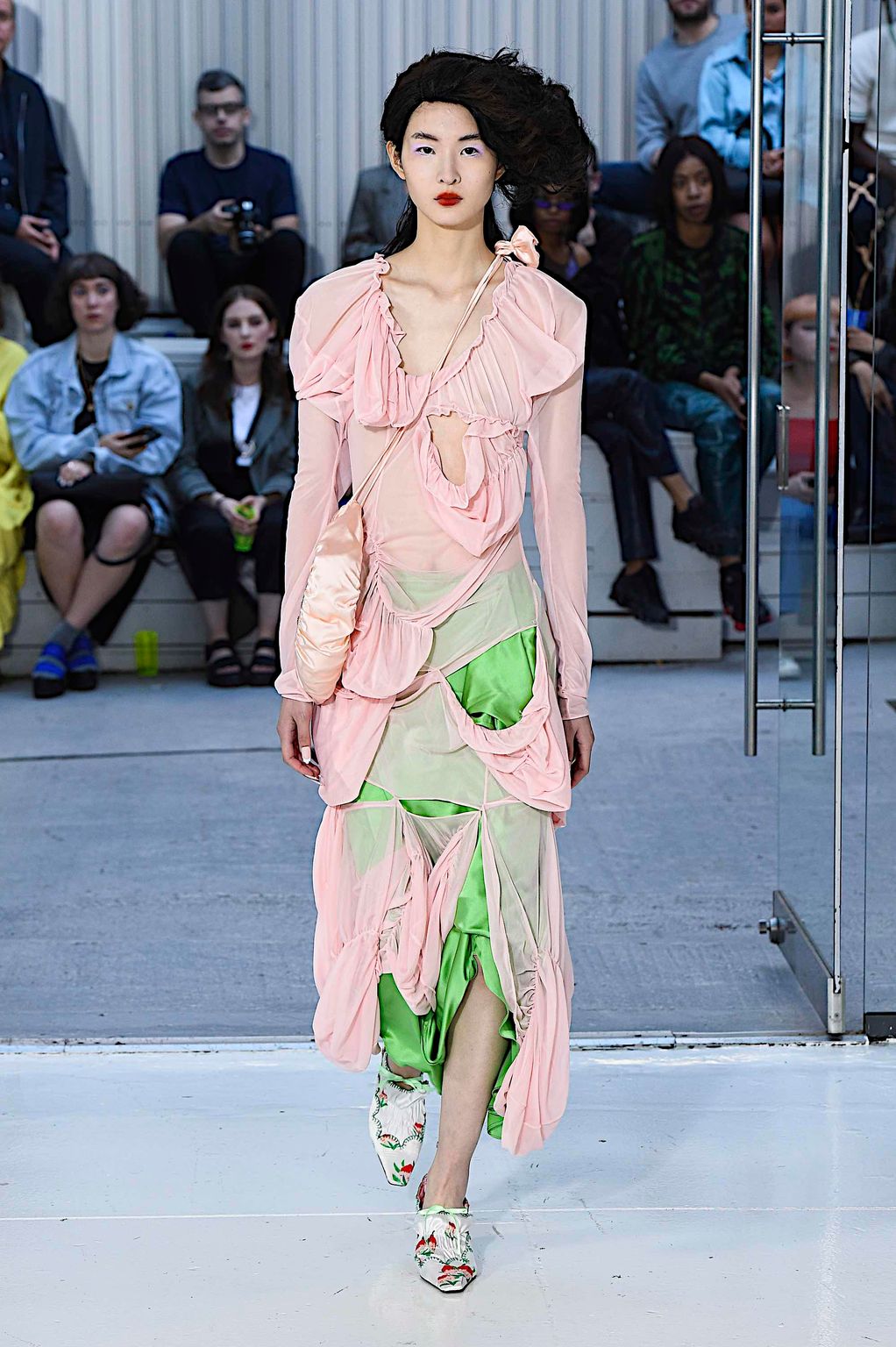 Fashion Week London Spring/Summer 2020 look 19 from the Fashion East collection womenswear