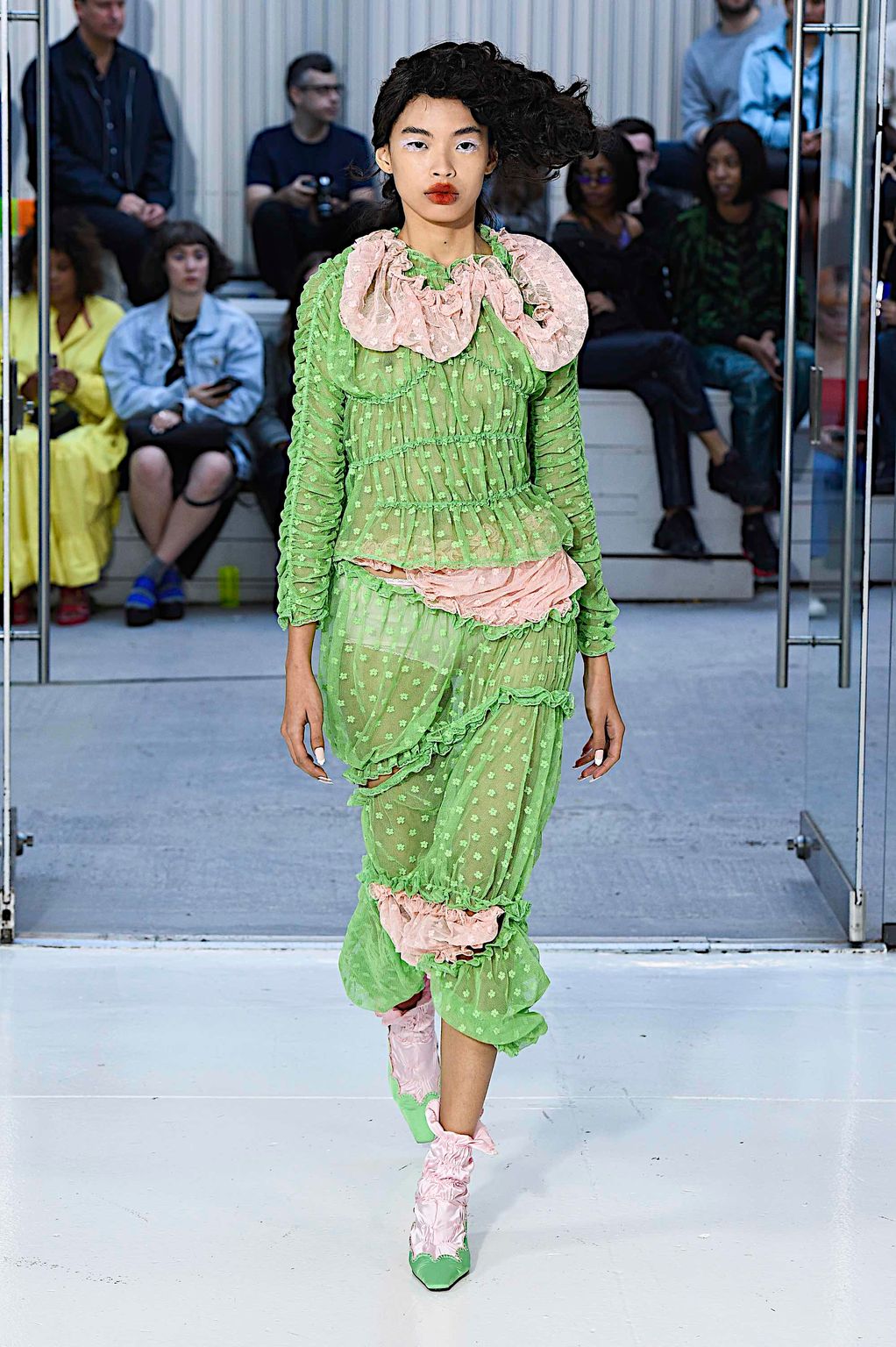 Fashion Week London Spring/Summer 2020 look 20 from the Fashion East collection womenswear