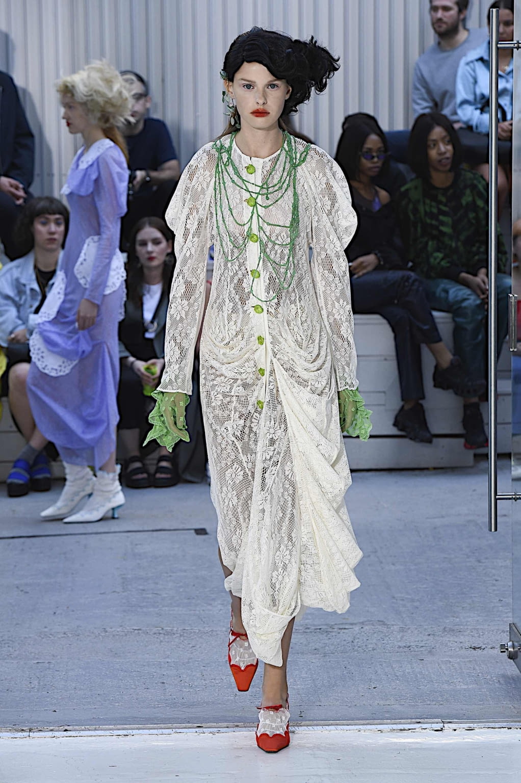 Fashion Week London Spring/Summer 2020 look 26 from the Fashion East collection womenswear
