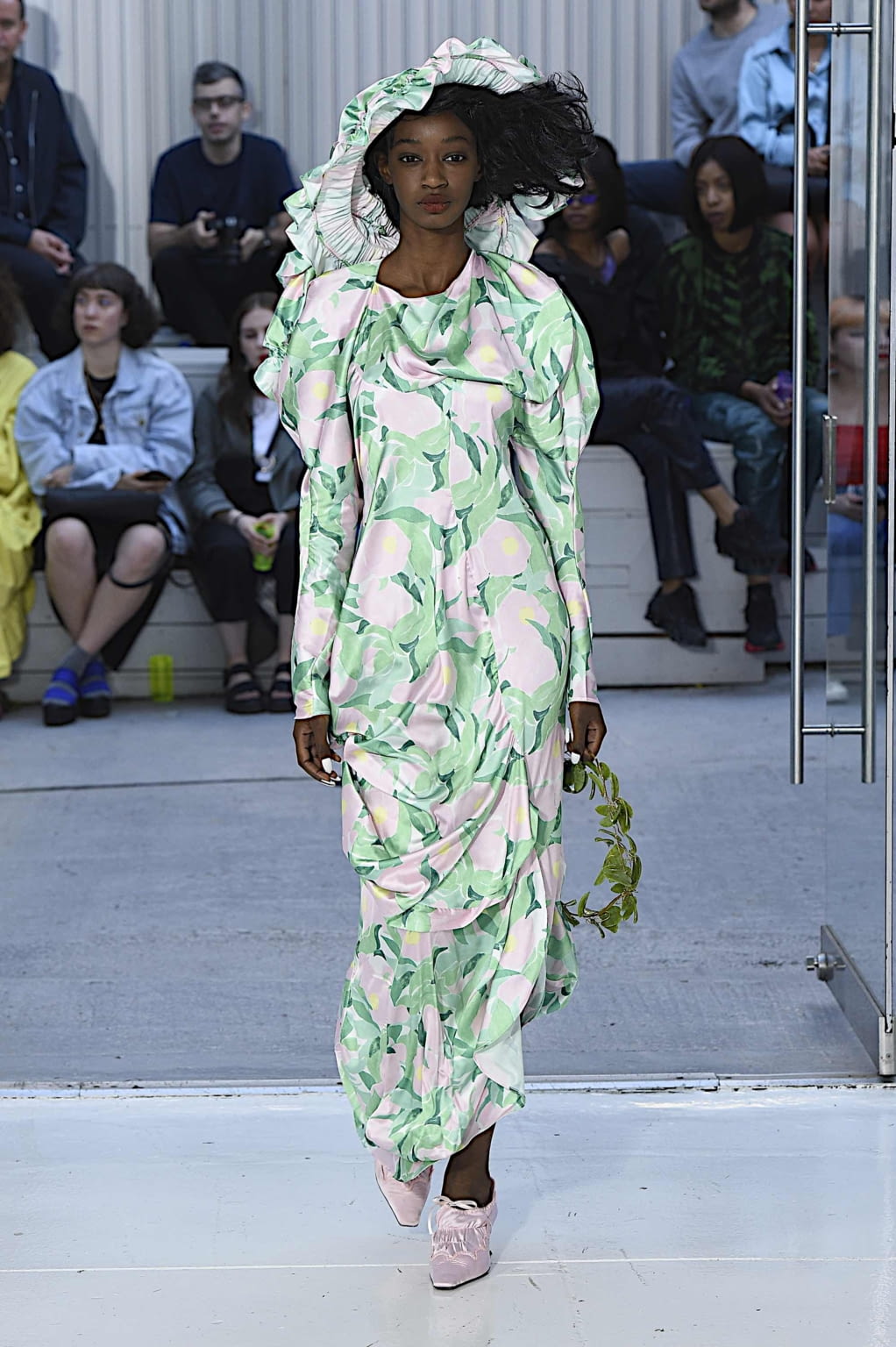 Fashion Week London Spring/Summer 2020 look 30 from the Fashion East collection womenswear