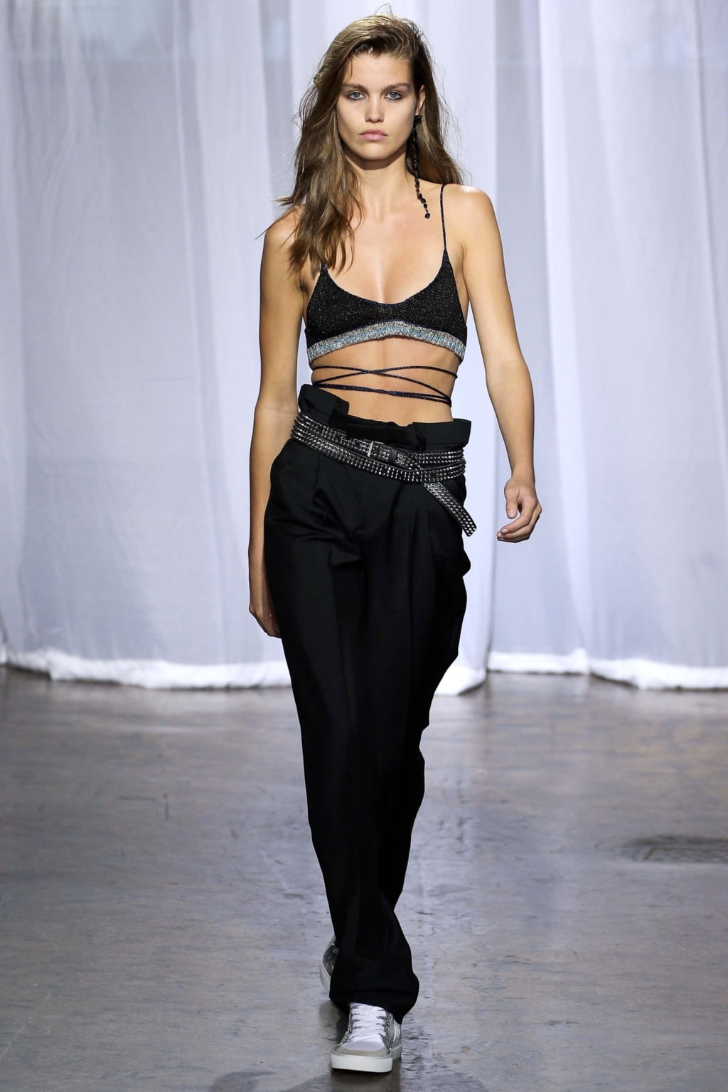 Fashion Week New York Spring/Summer 2018 look 1 from the Zadig&Voltaire collection womenswear