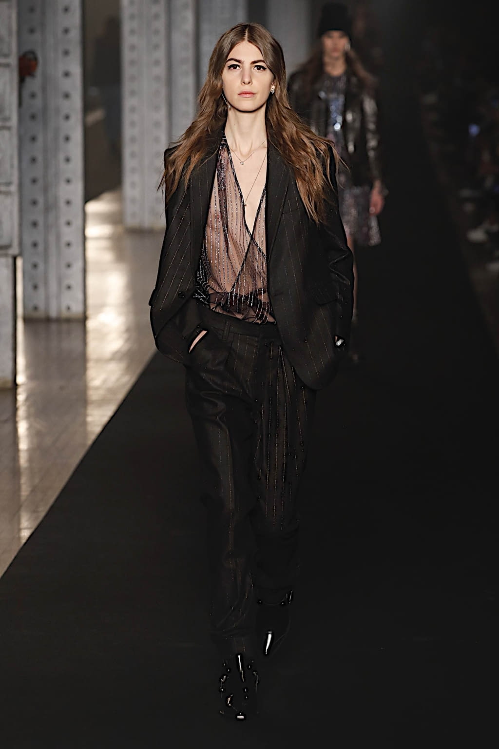 Fashion Week New York Fall/Winter 2019 look 15 from the Zadig&Voltaire collection 女装