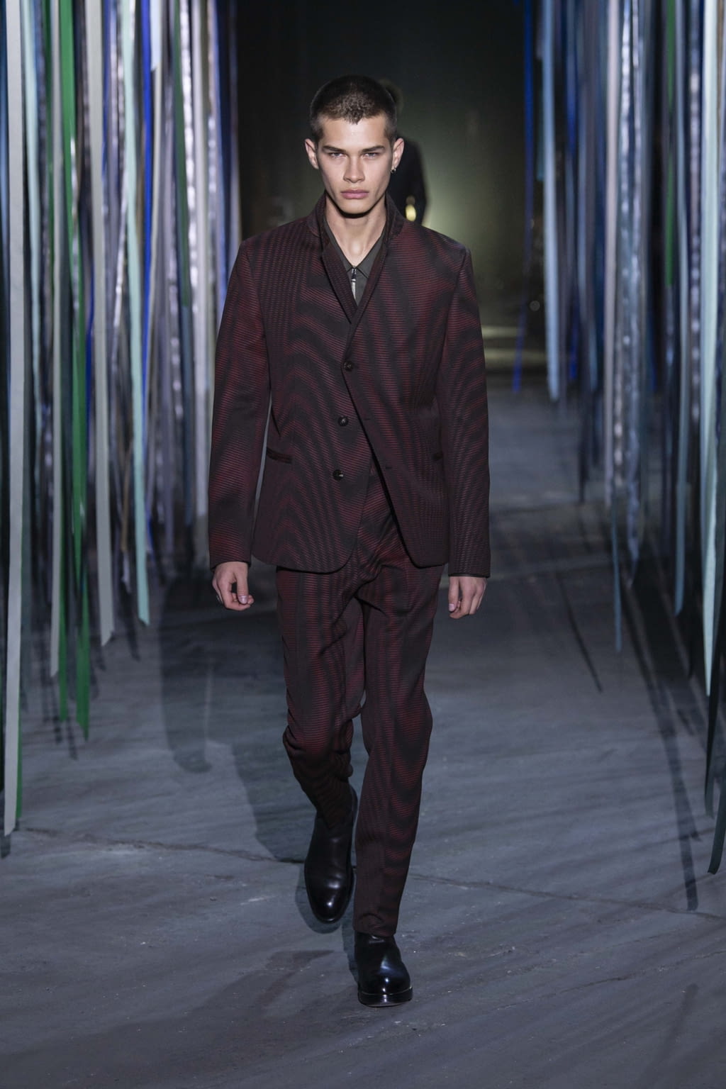Fashion Week Milan Fall/Winter 2020 look 1 from the ZEGNA collection menswear