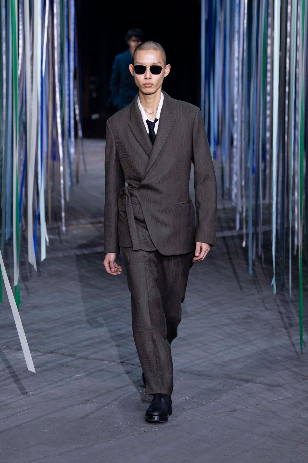 Fashion Week Milan Fall/Winter 2020 look 8 from the ZEGNA collection menswear