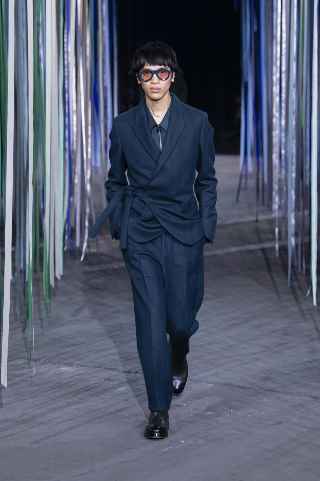 Fashion Week Milan Fall/Winter 2020 look 9 from the ZEGNA collection menswear