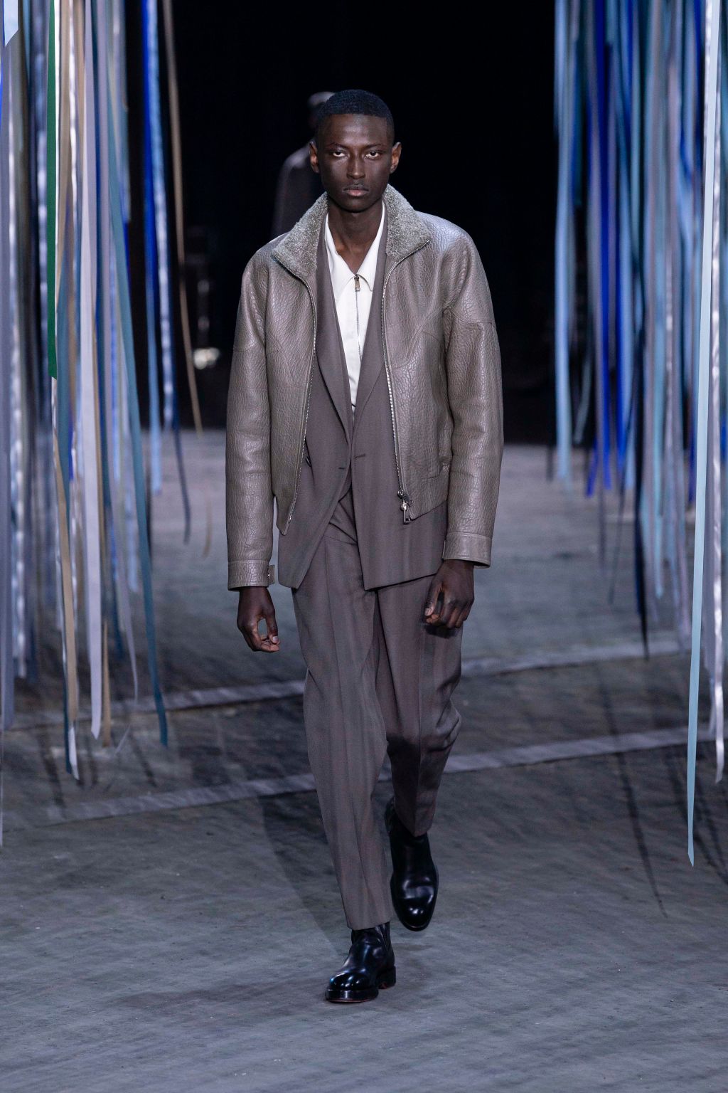 Fashion Week Milan Fall/Winter 2020 look 13 from the ZEGNA collection 男装