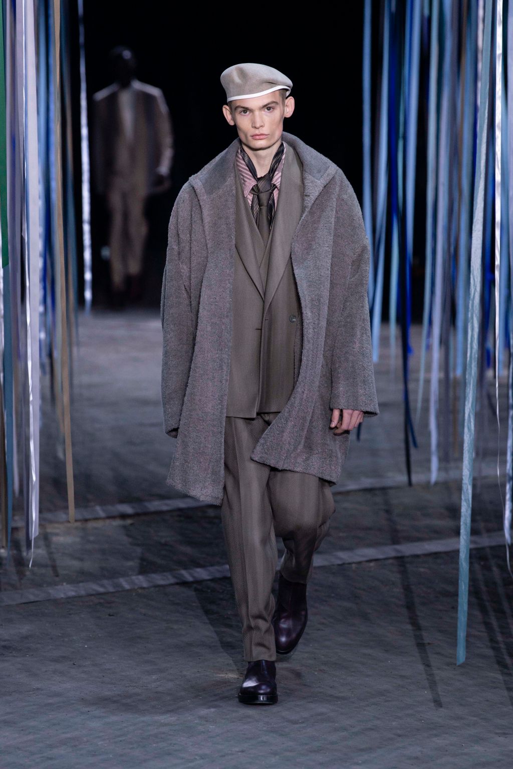 Fashion Week Milan Fall/Winter 2020 look 14 from the ZEGNA collection menswear