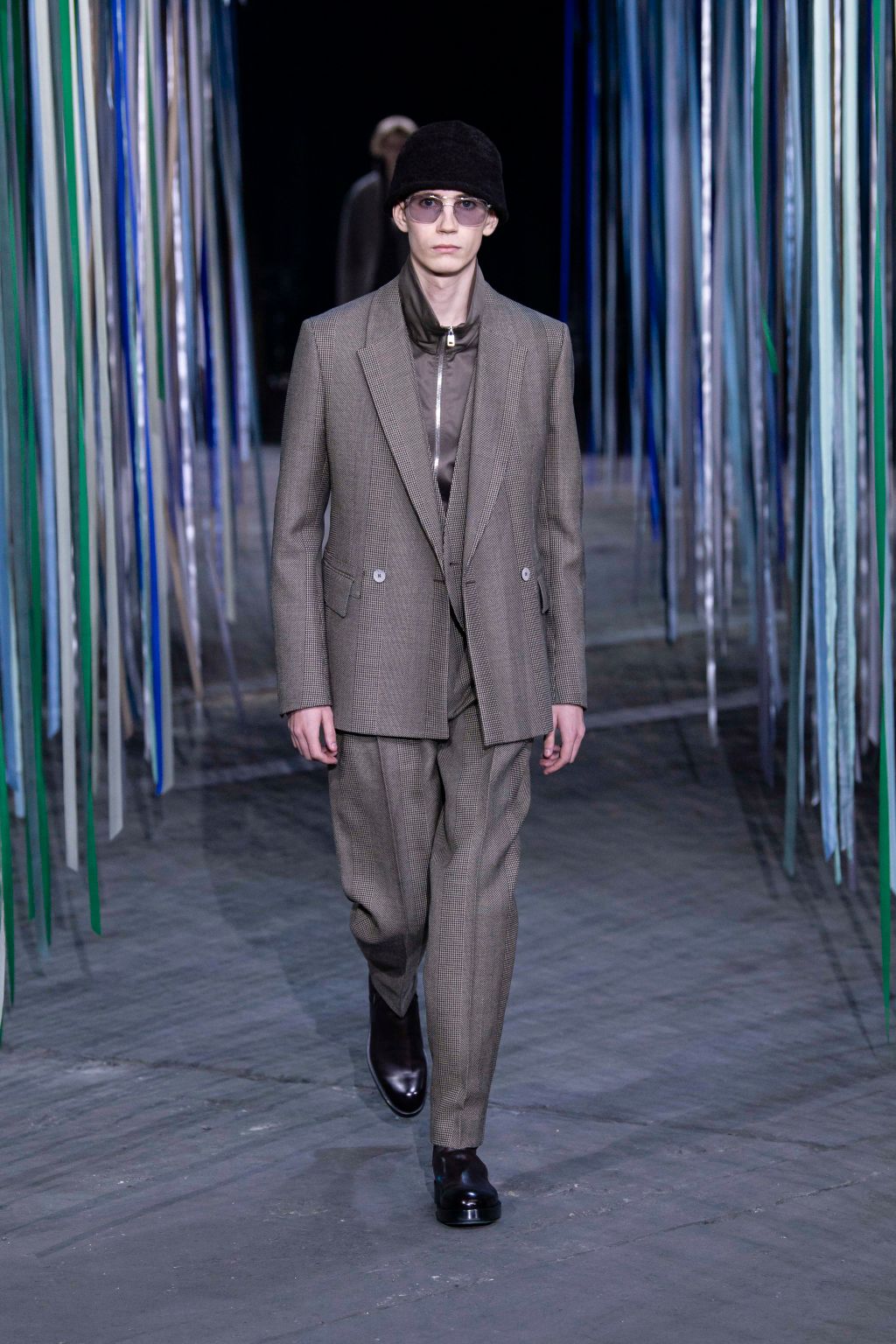 Fashion Week Milan Fall/Winter 2020 look 17 from the ZEGNA collection 男装