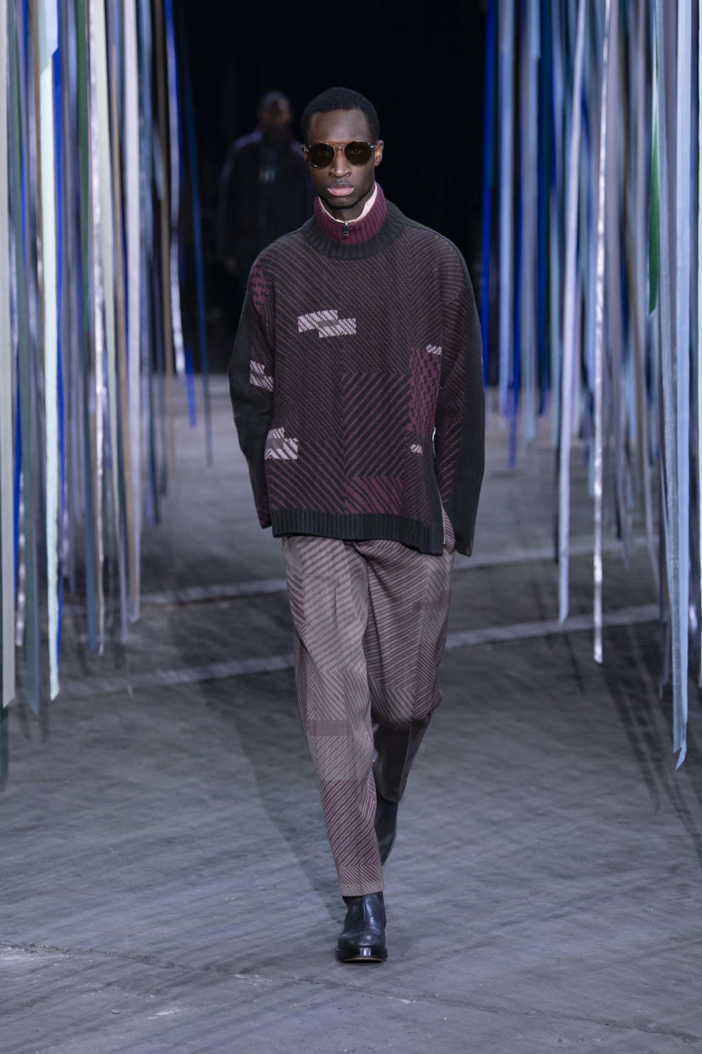 Fashion Week Milan Fall/Winter 2020 look 34 from the ZEGNA collection menswear